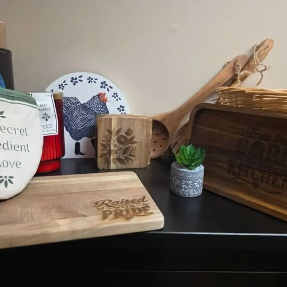 County Fair Livestock Buyers Gift Basket Rustic Kitchen Gift Basket Set